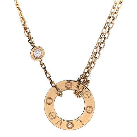 cartier womens necklace|cartier necklace price list.